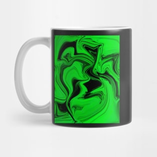 green waves Mug